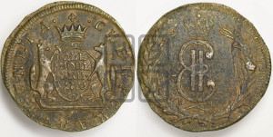 2 копейки 1771 года КМ (для Сибири)