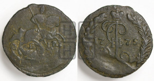 Денга 1775 года ЕМ (ЕМ, Екатеринбургский монетный двор)
