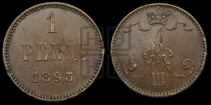 1 пенни 1893 года