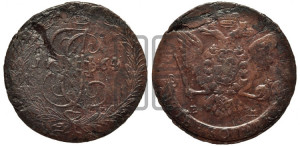 5 копеек 1764 года ЕМ (ЕМ, Екатеринбургский монетный двор)
