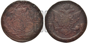 5 копеек 1768 года ЕМ (ЕМ, Екатеринбургский монетный двор)