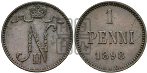 1 пенни 1898 года