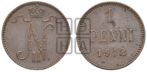 1 пенни 1912 года