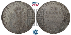 Ein reichsthaler 1798 года