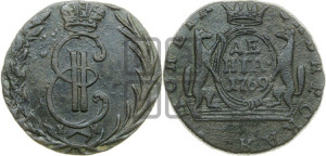 Денга 1769 года КМ (для Сибири)