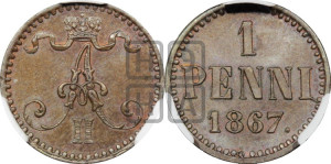 Пенни 1867 года