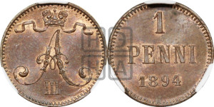 1 пенни 1894 года
