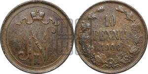 10 пенни 1900 года