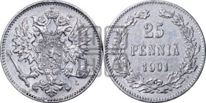 25 пенни 1901 года L