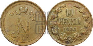 10 пенни 1905 года