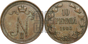 10 пенни 1905 года