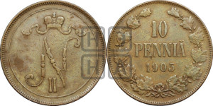 10 пенни 1905 года