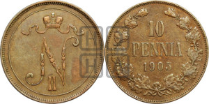 10 пенни 1905 года