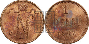 1 пенни 1907 года