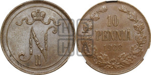 10 пенни 1908 года