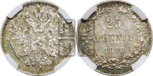 25 пенни 1910 года L