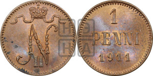 1 пенни 1911 года