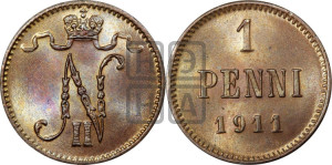1 пенни 1911 года