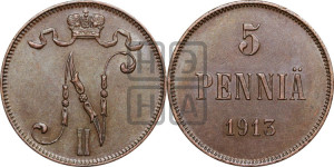 5 пенни 1913 года