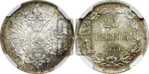 25 пенни 1915 года S
