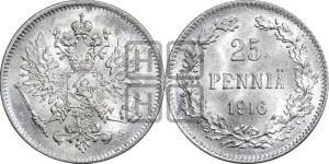 25 пенни 1916 года S