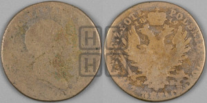 2 злотых 1819 года IВ