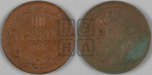 10 пенни 1916 года