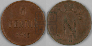 5 пенни 1915 года