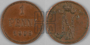 1 пенни 1909 года
