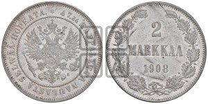 2 марки 1908 года L