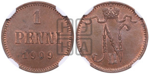 1 пенни 1909 года