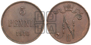 5 пенни 1910 года