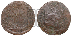 2 копейки 1769 года ЕМ (ЕМ, Екатеринбургский монетный двор)