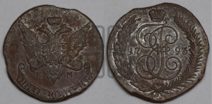 5 копеек 1793 года ЕМ (Павловский перечекан)