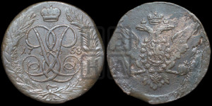 5 копеек 1758 года (без букв)
