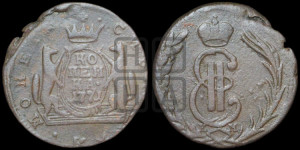 1 копейка 1771 года КМ (для Сибири)