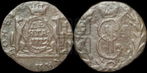 Денга 1772 года КМ (для Сибири)