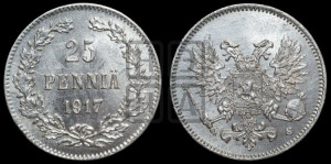 25 пенни 1917 года S