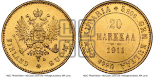 20 марок 1911 года L