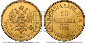 20 марок 1912 года S