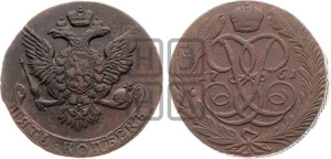 5 копеек 1761 года (без букв)