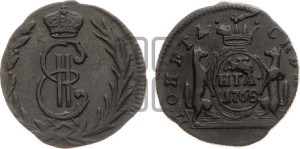 Денга 1768 года КМ (для Сибири)