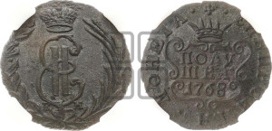 Полушка 1768 года КМ (для Сибири)