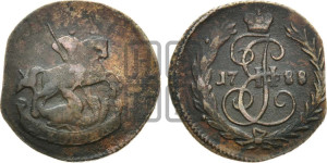 Денга 1788 года (без букв, Красный  монетный двор)