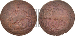 2 копейки 1793 года ЕМ (Павловский перечекан)