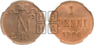 1 пенни 1900 года