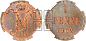 1 пенни 1902 года
