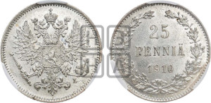 25 пенни 1910 года L