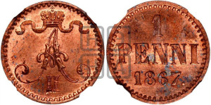 Пенни 1867 года