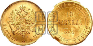 10 марок 1882 года S